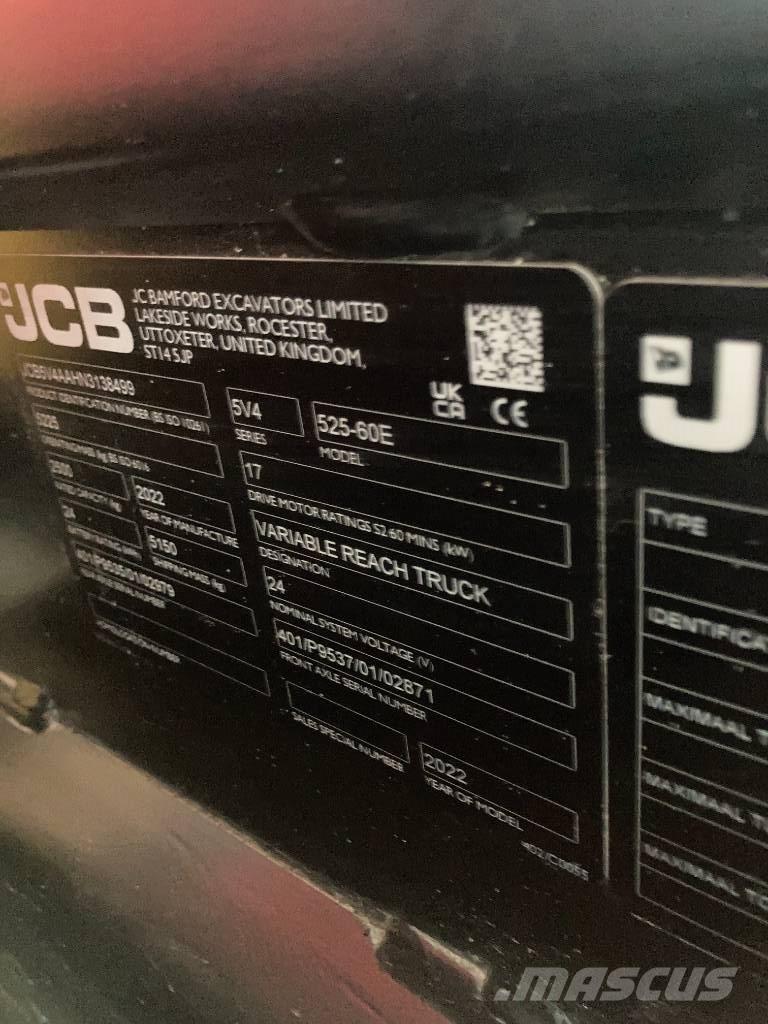 JCB 525-60 E Teleskopski viličari
