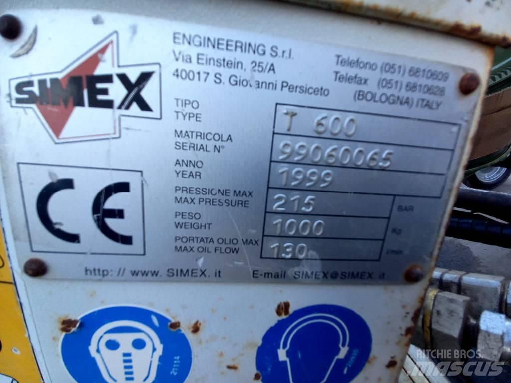 Simex T-600 Rovokopači freze za kanale Trenčeri