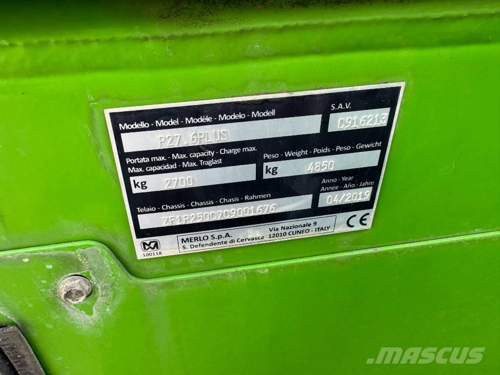 Merlo P27.6 Plus Teleskopski viličari