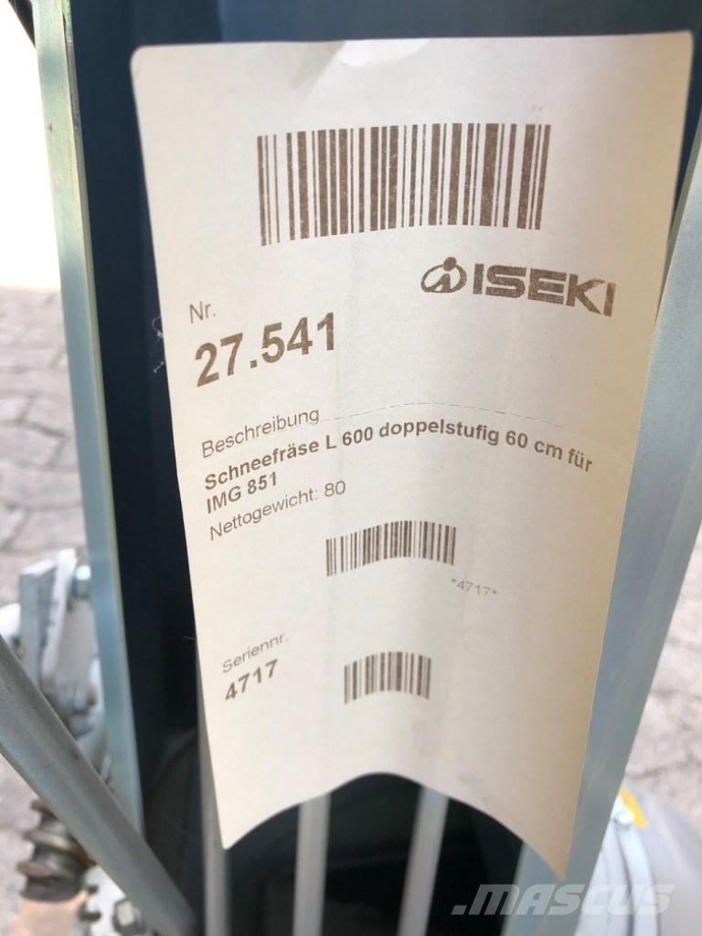 Iseki L 600 Vozila za prijevoz opreme za rad
