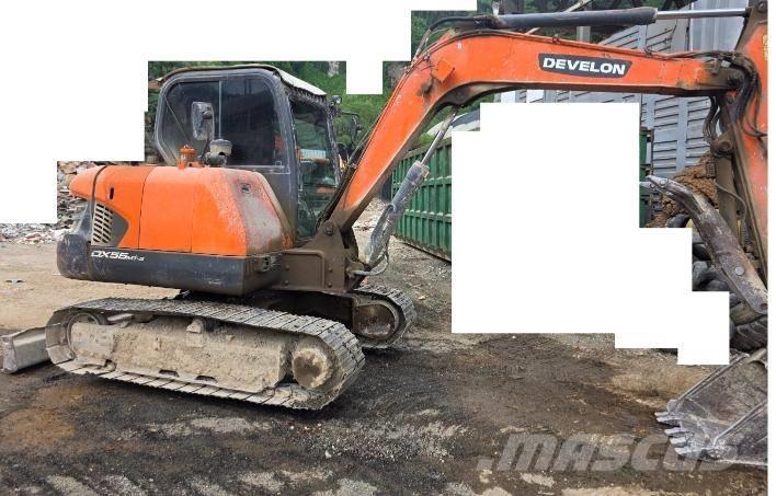 Doosan DX55 Mini bageri <7t