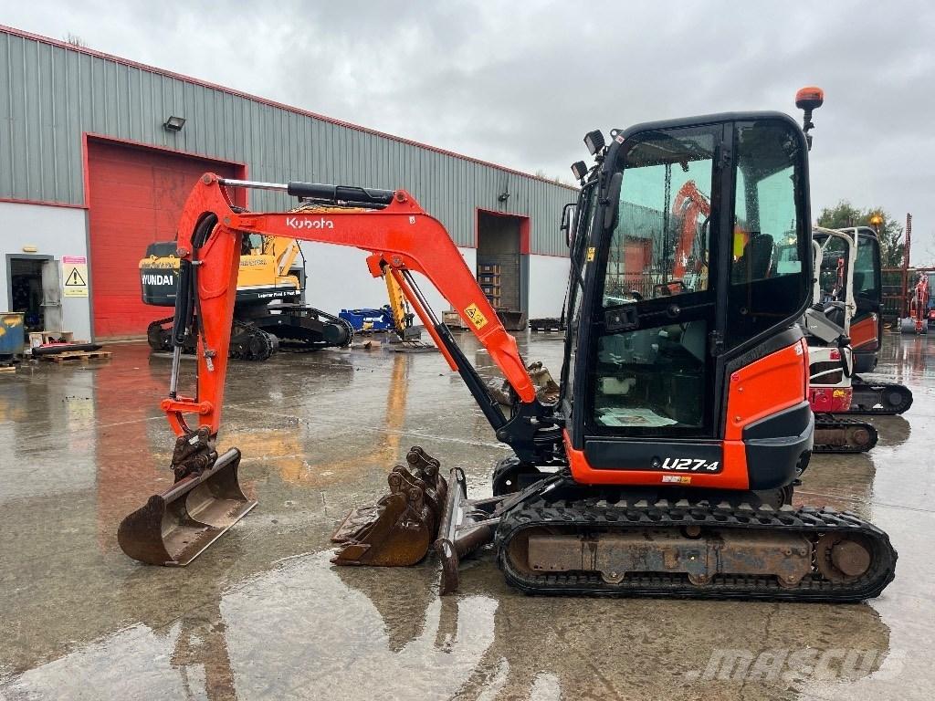 Kubota U 27-4 Mini bageri <7t
