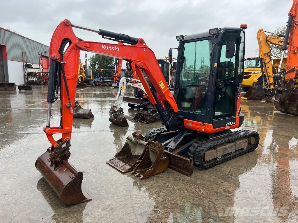 Kubota U 27-4 Mini bageri <7t