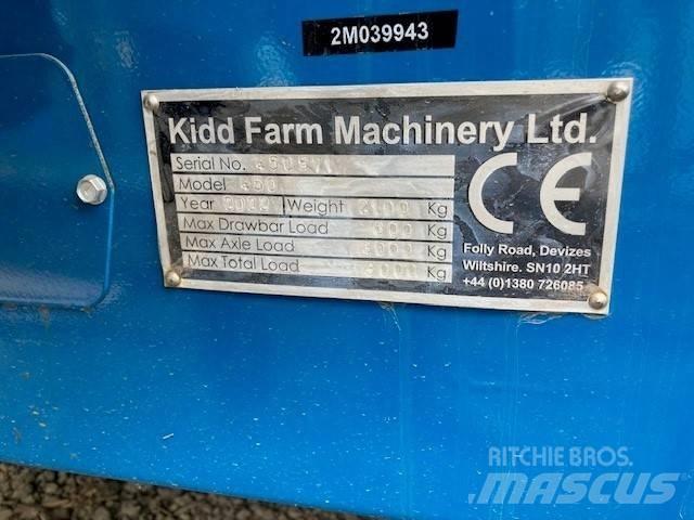  KIDD 450T Rezači za bale, rezači i mašine za odmotavanje bala