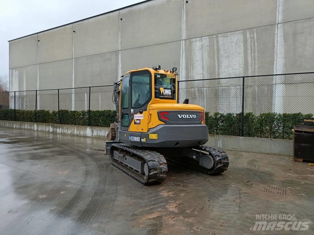 Volvo ECR 88 D Bageri na kotačima