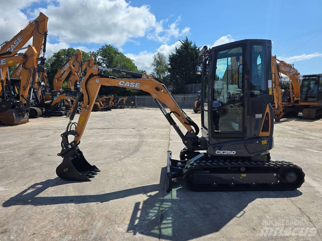 CASE CX25D Mini bageri <7t