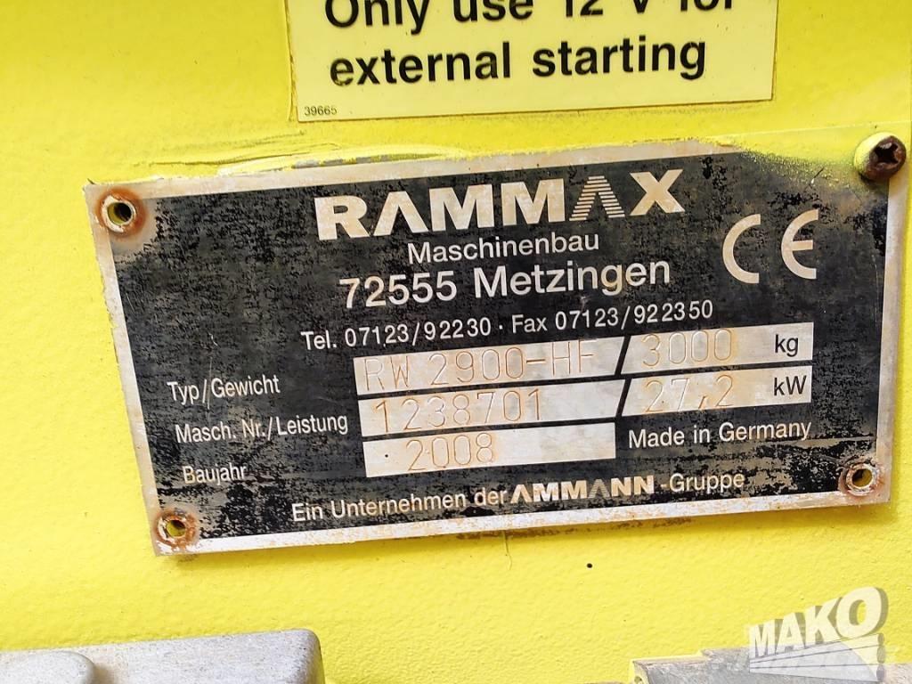 Rammax RW 2900 Valjci sa dvojnim bubnjem