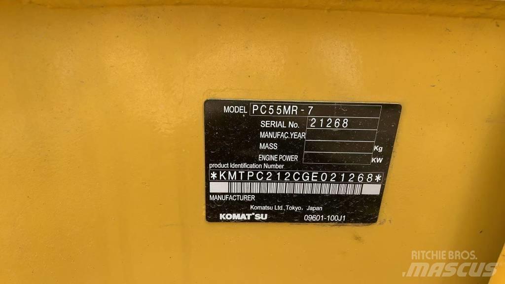 Komatsu PC 55 Bageri gusjeničari