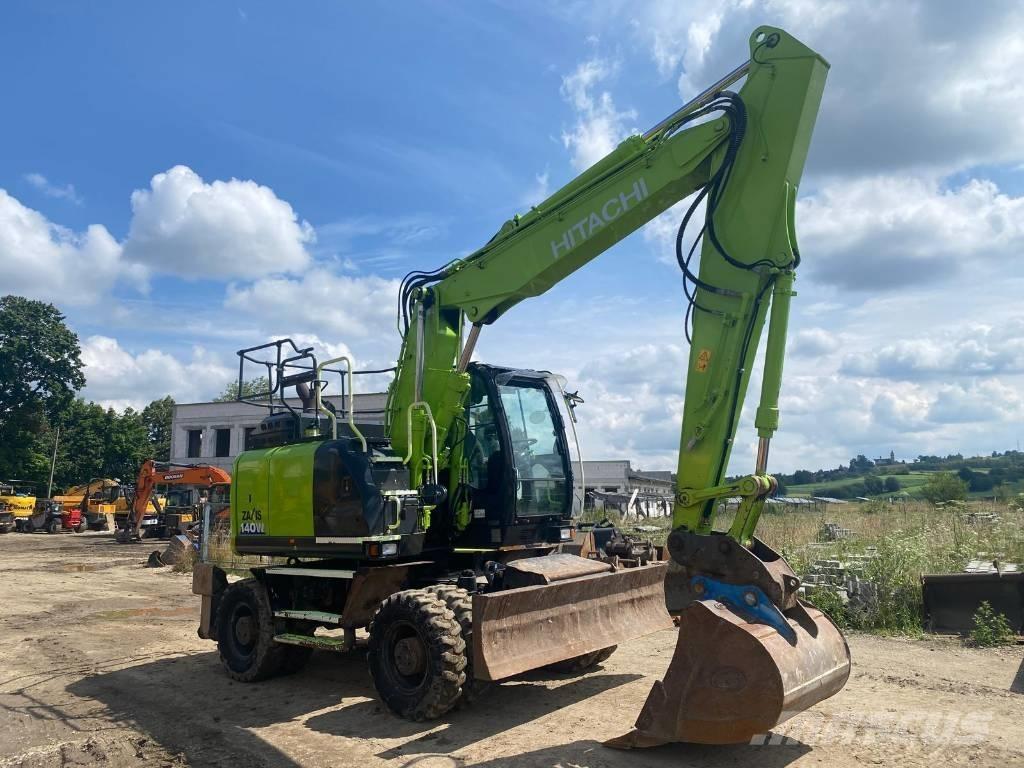 Hitachi ZX 145 W-6 Bageri na kotačima