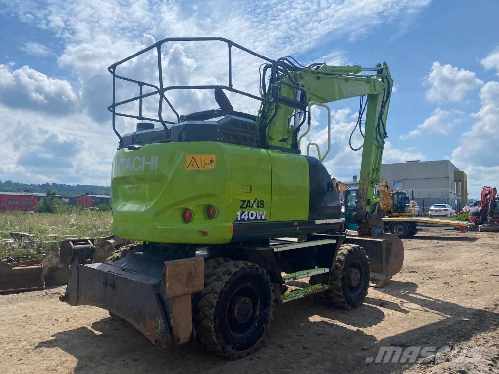 Hitachi ZX 145 W-6 Bageri na kotačima