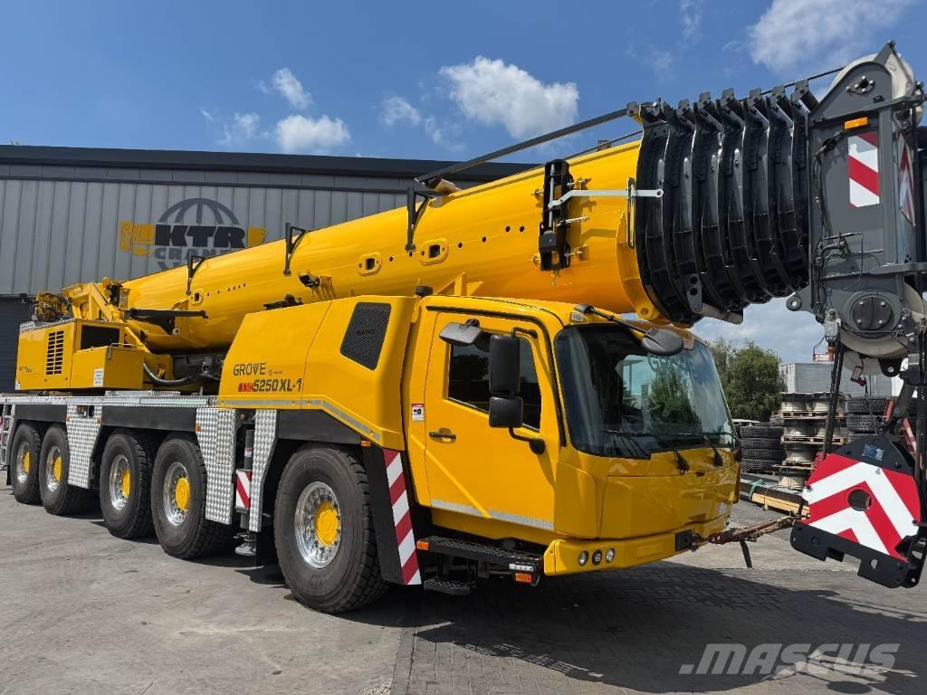Grove GMK 5250 XL-1 Rabljene dizalice za težak teren