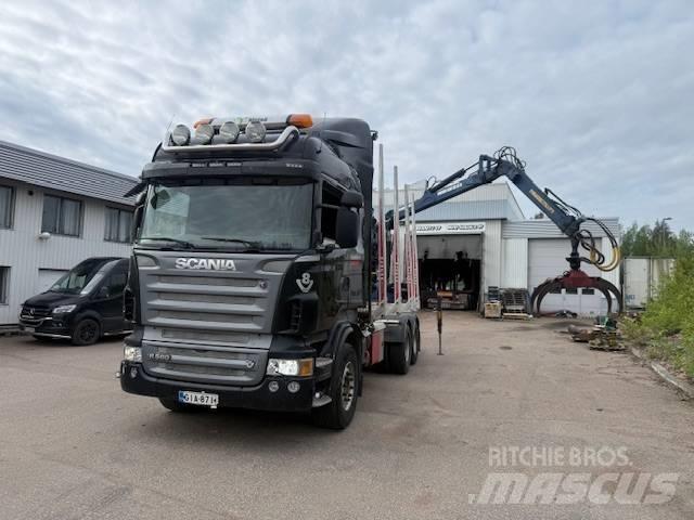 Scania R 560 Kamioni za drva