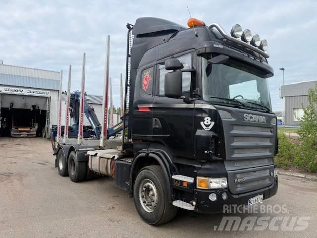 Scania R 560 Kamioni za drva