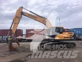 Hyundai HX220L Bageri gusjeničari