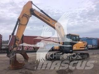 Hyundai HX220L Bageri gusjeničari