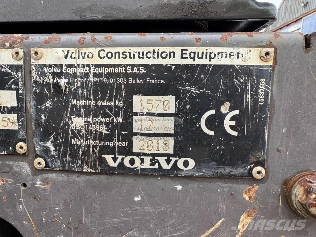 Volvo EC 15 D Mini bageri <7t