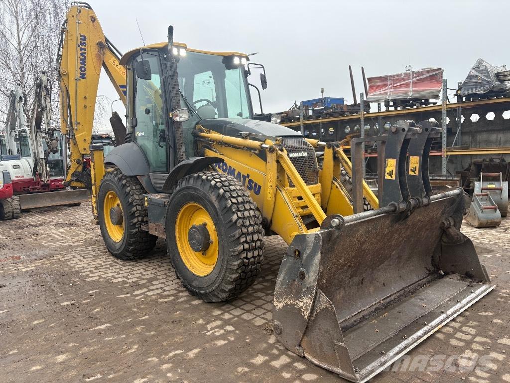 Komatsu WB 97 S Utovarni rovokopači