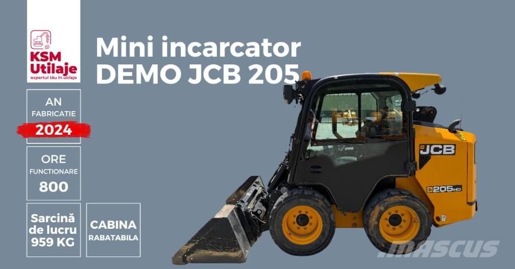 JCB 205 Skid steer mini utovarivači