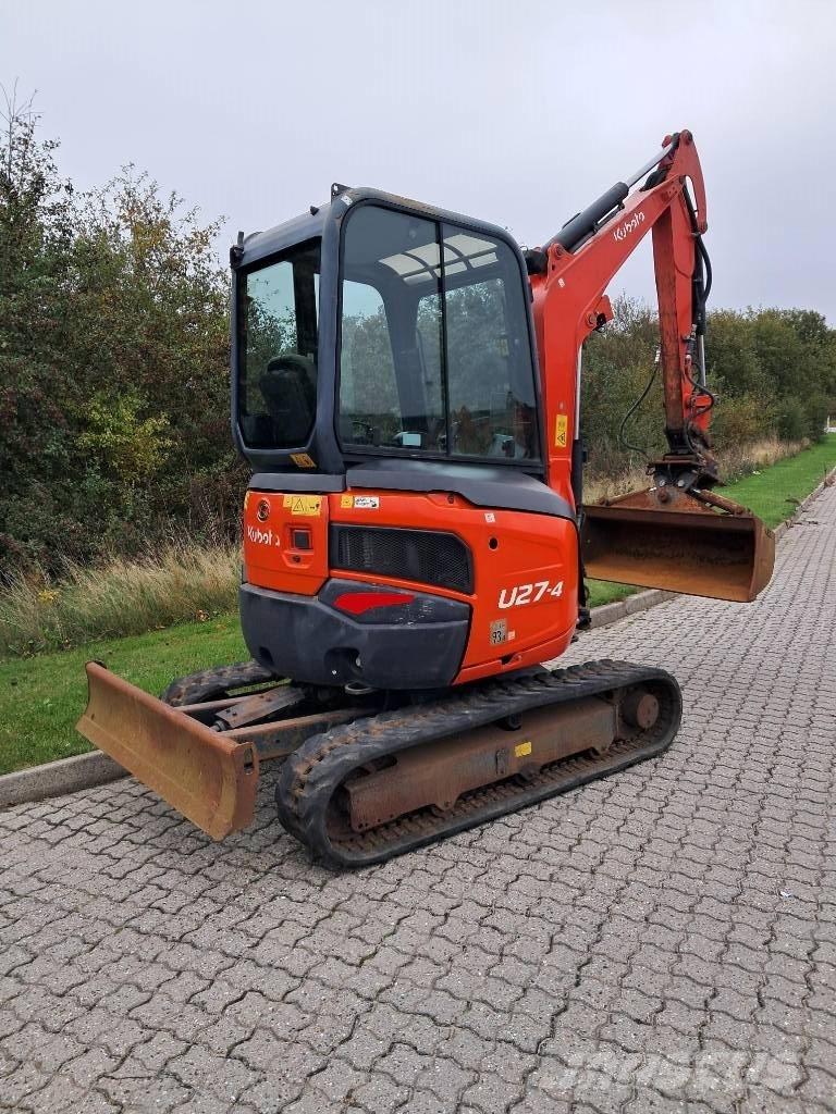 Kubota U27-4 GL HI Mini bageri <7t