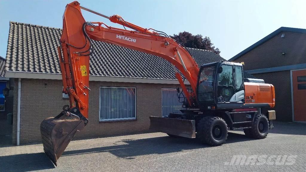 Hitachi ZX220W-5B Bageri na kotačima