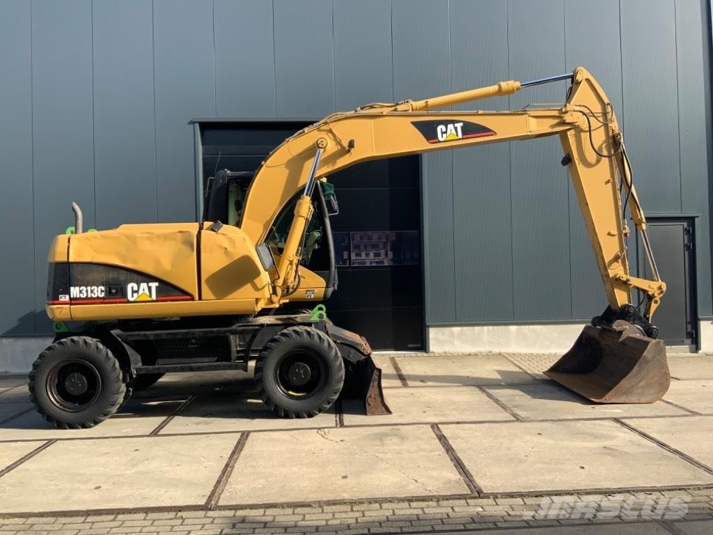 CAT M 313 C Bageri na kotačima