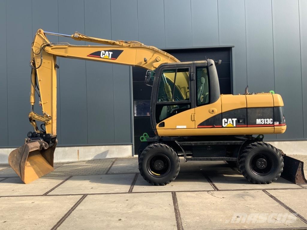 CAT M 313 C Bageri na kotačima