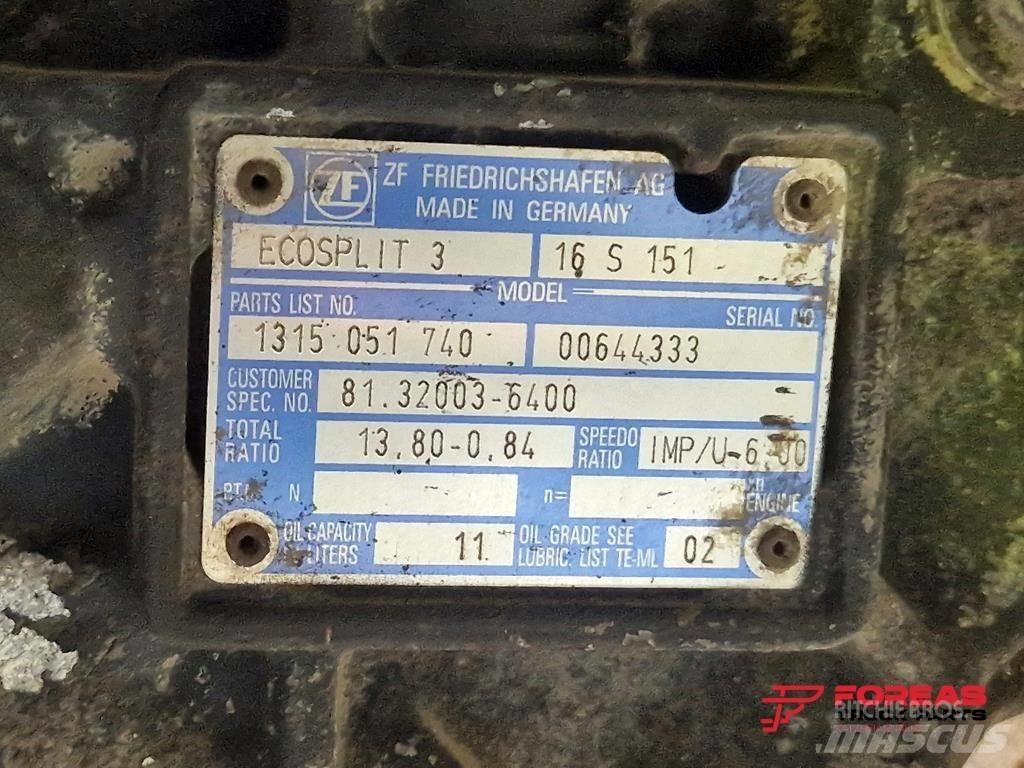 ZF ECOSPLIT 16S - 151 Mjenjači