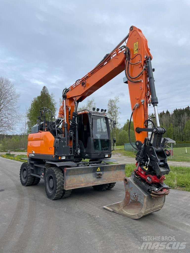 Doosan DX 165 W Bageri na kotačima
