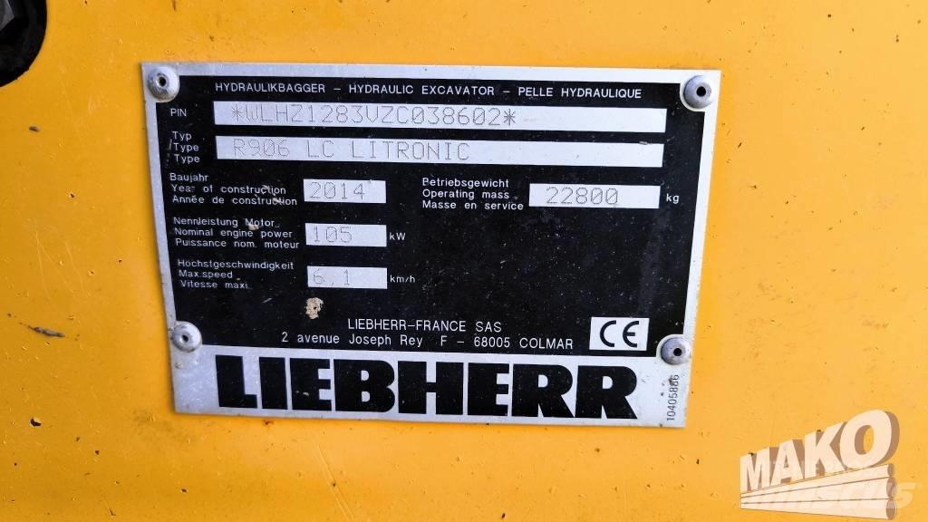 Liebherr R 906 LC Bageri gusjeničari