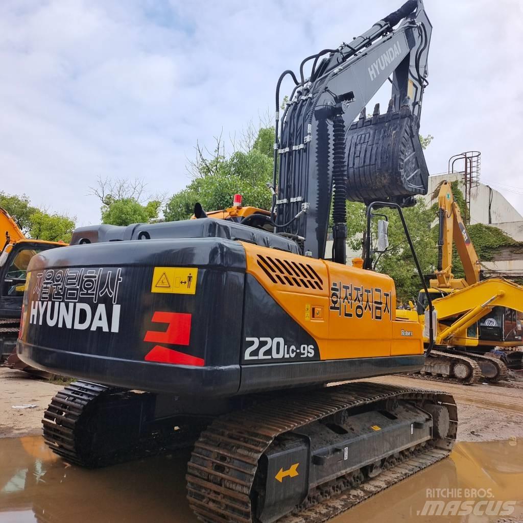 Hyundai 220lc-9s Bageri gusjeničari