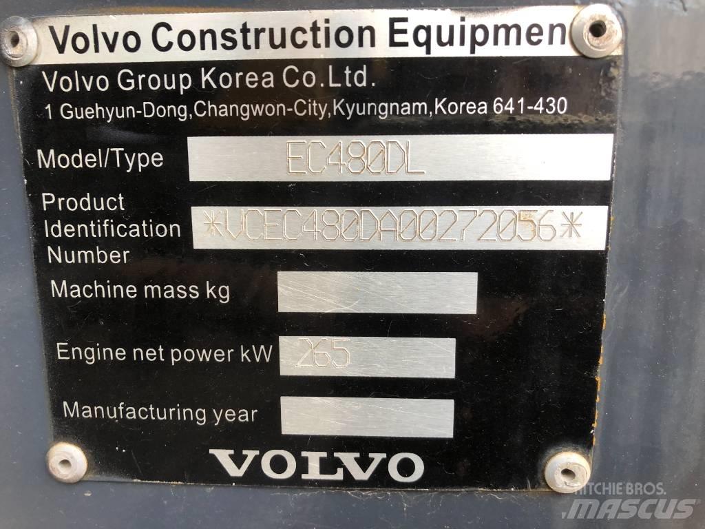 Volvo EC 480 Bageri gusjeničari