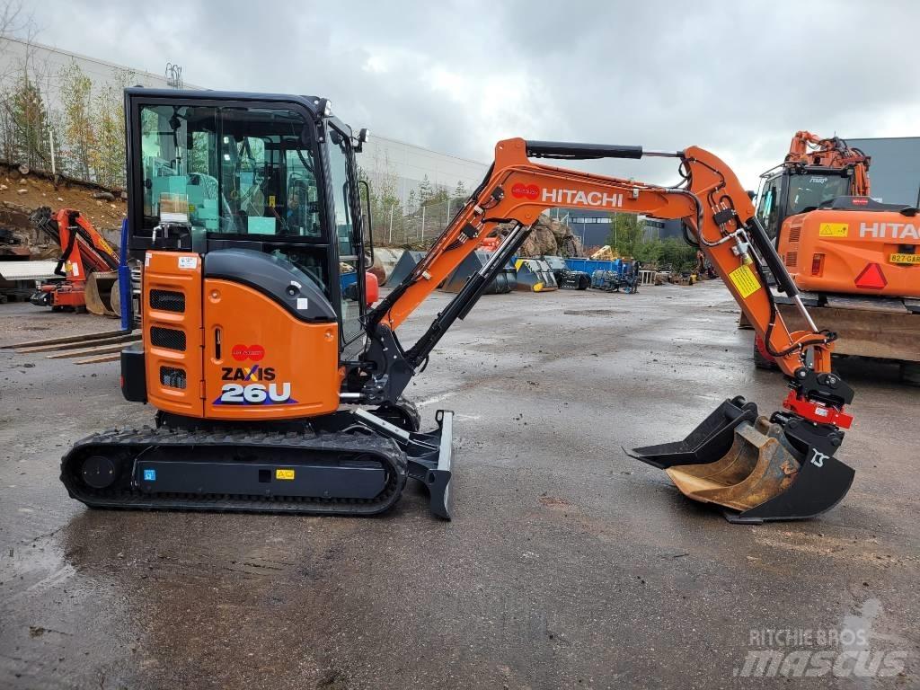 Hitachi ZX 26 U-6 Mini bageri <7t