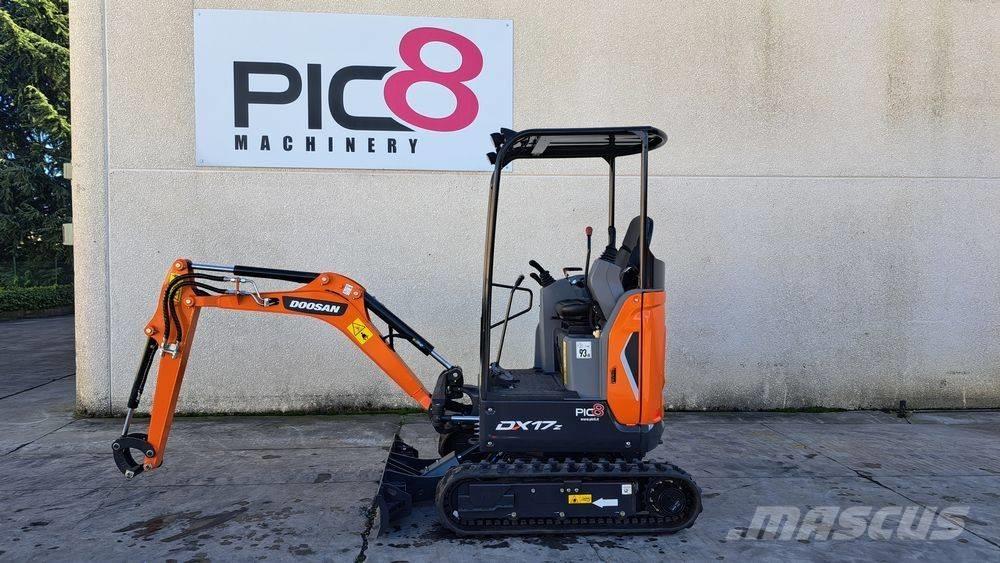 Develon DX 17 Z-7 Mini bageri <7t