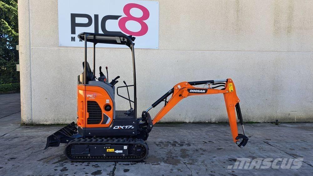 Develon DX 17 Z-7 Mini bageri <7t