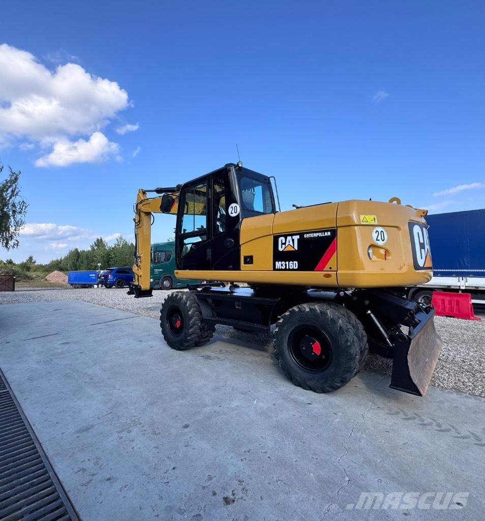 CAT 316 D Bageri na kotačima