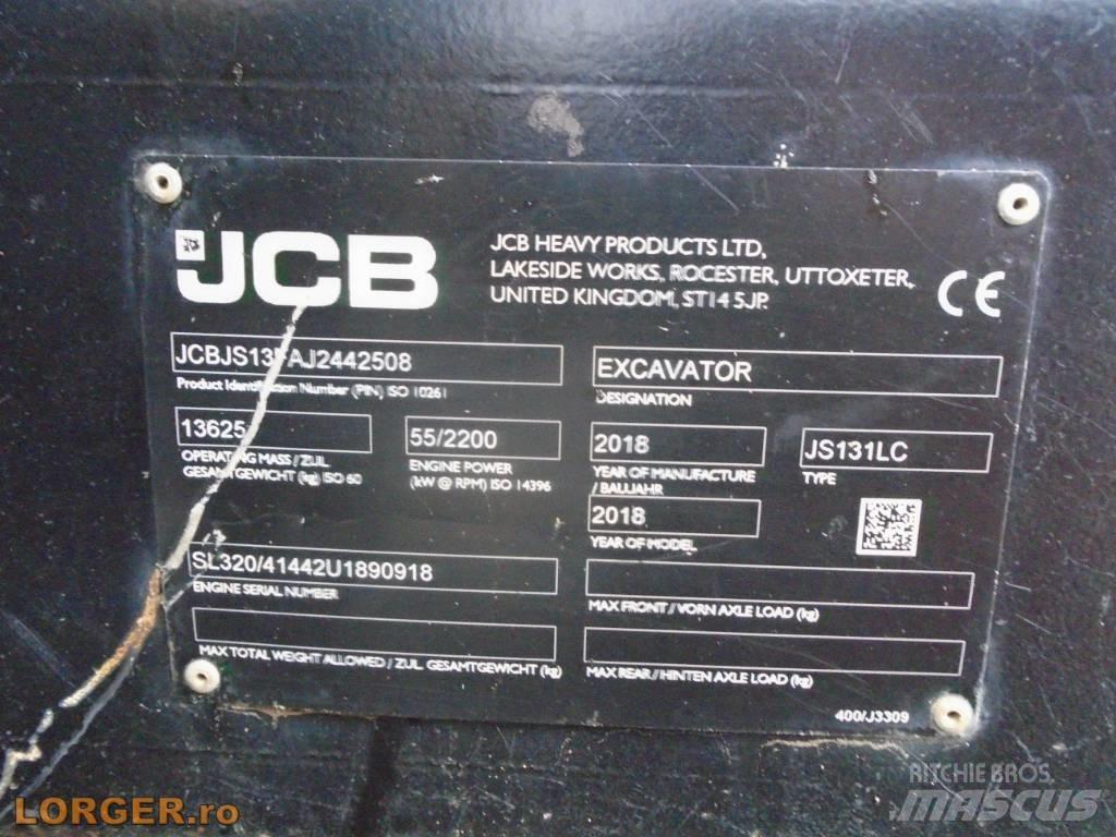 JCB JS 131 LC Bageri gusjeničari