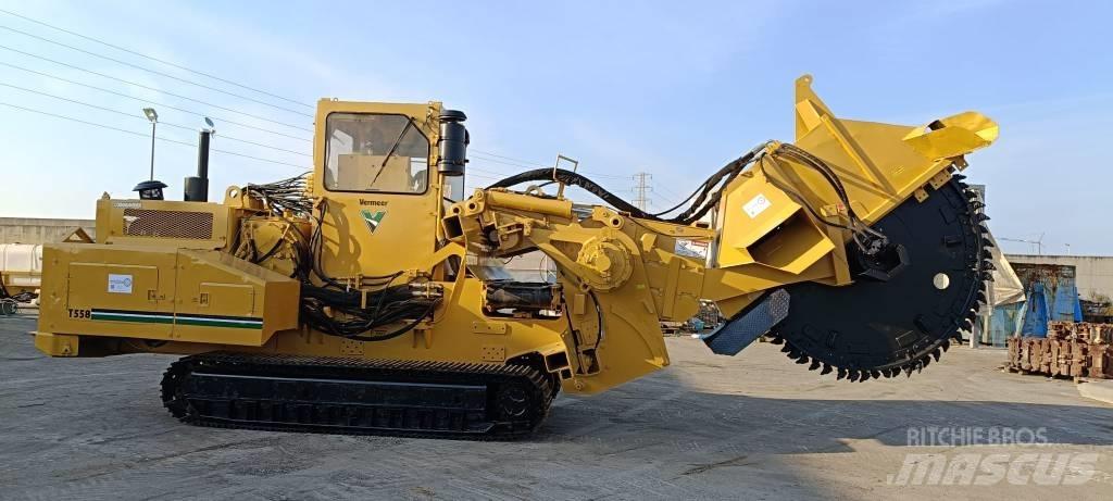 Vermeer T558 II Rovokopači freze za kanale Trenčeri