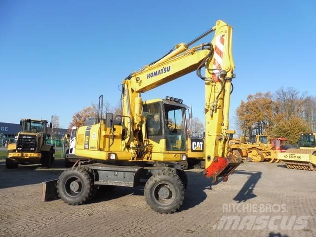 Komatsu PW 140-7 Bageri na kotačima