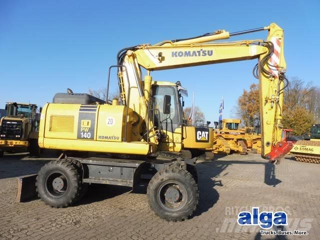 Komatsu PW 140-7 Bageri na kotačima