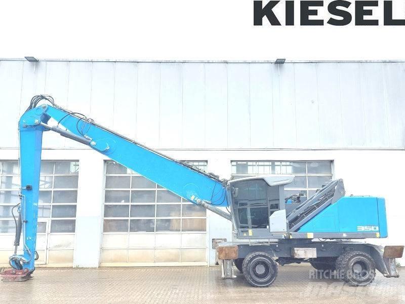 Fuchs MHL 350 F Bageri za manipuliranje materijalom / otpadom