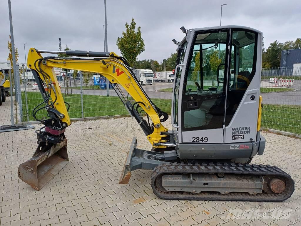 Wacker Neuson EZ26 Bageri gusjeničari