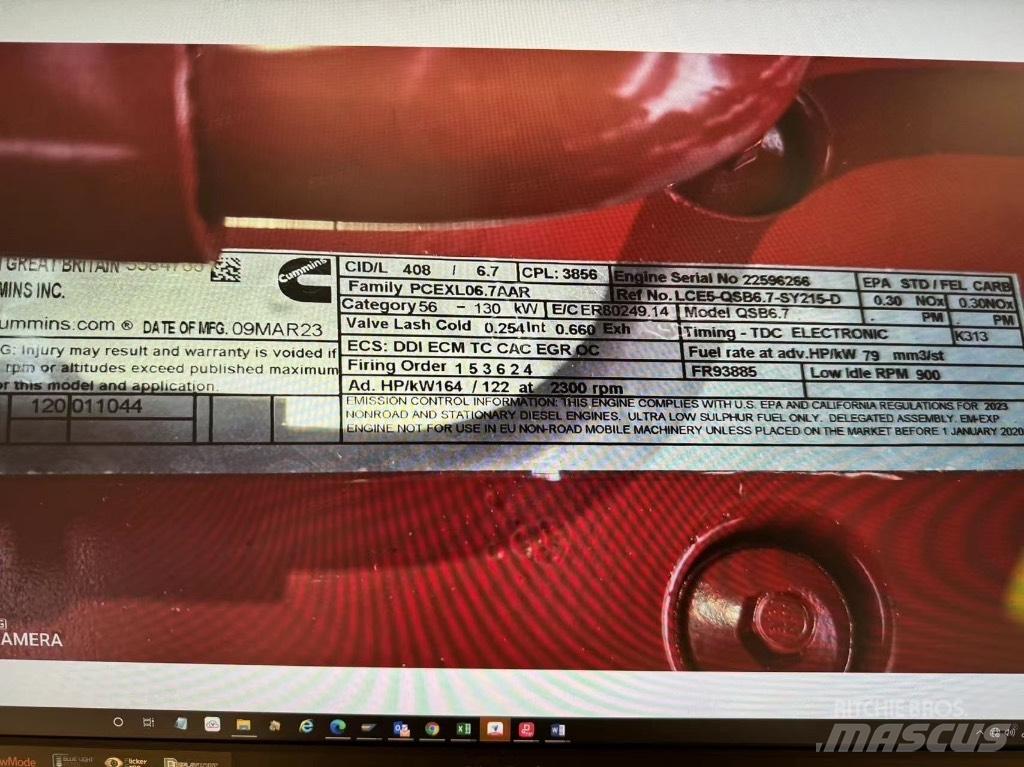 Cummins QSB6.7C-T4 Građevinarstvo – ostalo