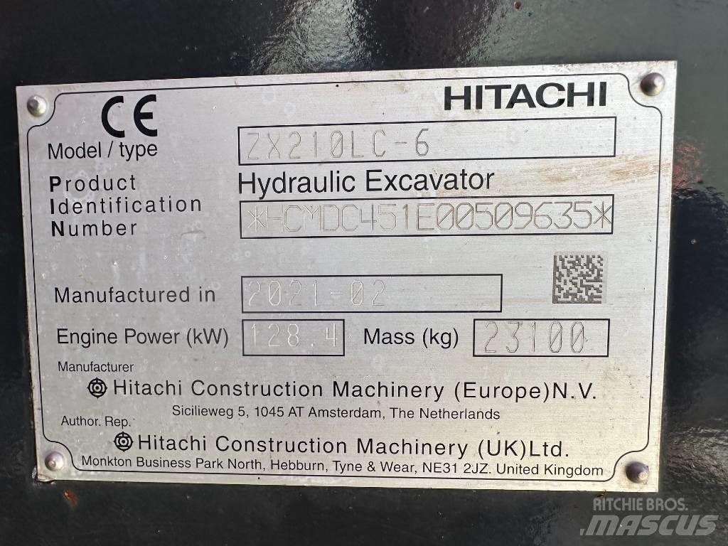 Hitachi ZX 210 LC-6 Bageri gusjeničari