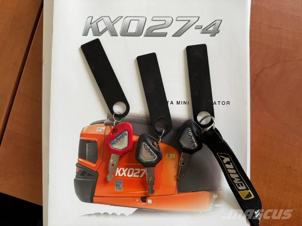 Kubota KX 027-4 Mini bageri <7t