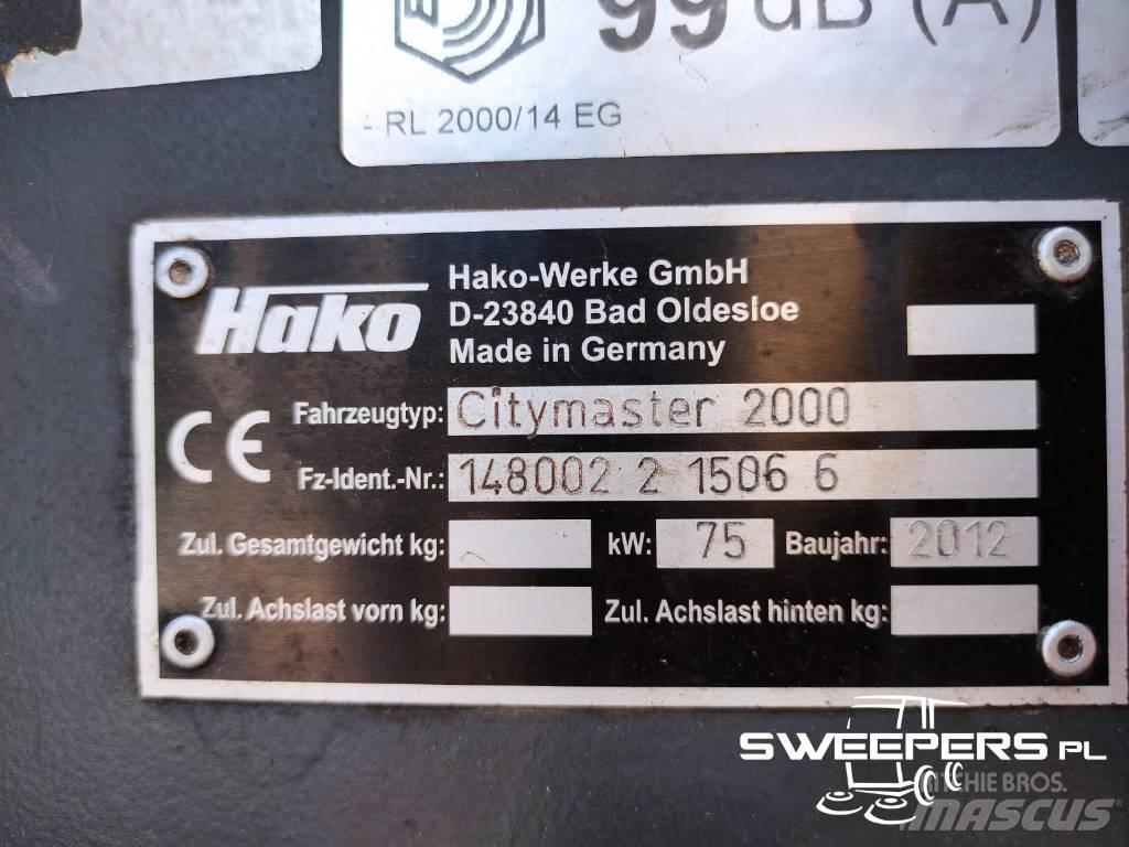 Hako Citymaster 2000 Strojevi za metenje