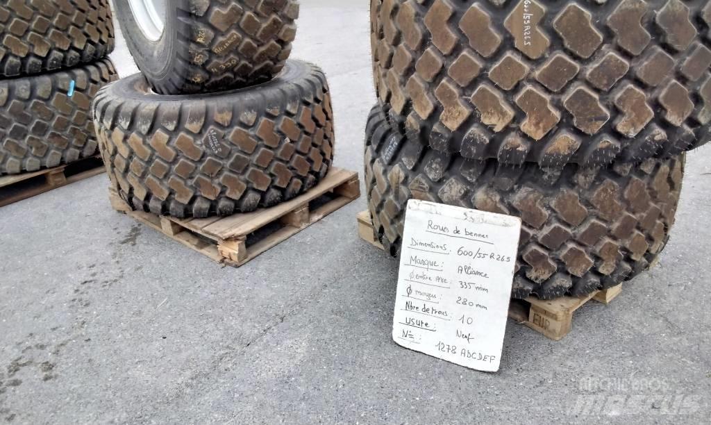 Alliance 600/55R26.5 Gume, kotači i naplatci