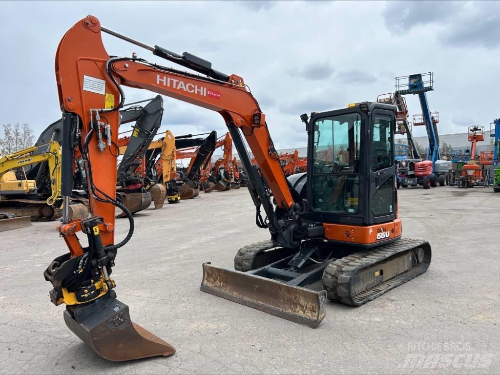 Hitachi ZX55U-6 Mini bageri <7t