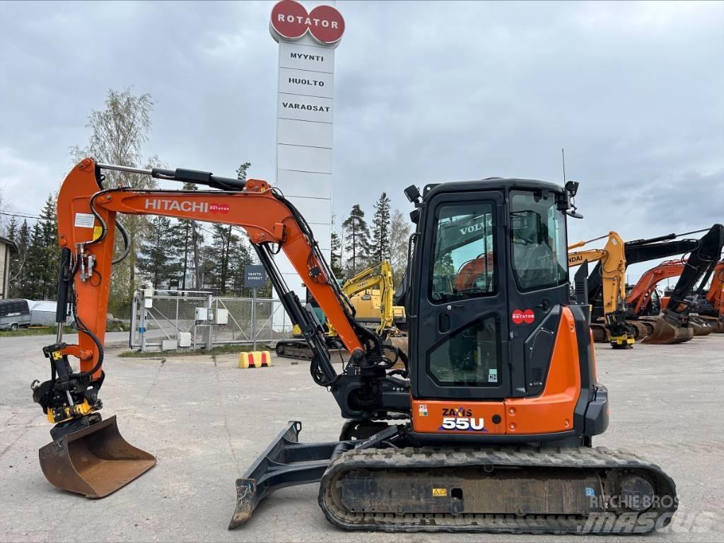 Hitachi ZX55U-6 Mini bageri <7t