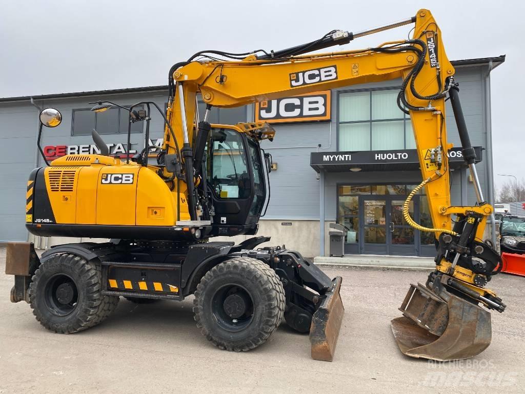 JCB JS145W TAB T4F Bageri na kotačima