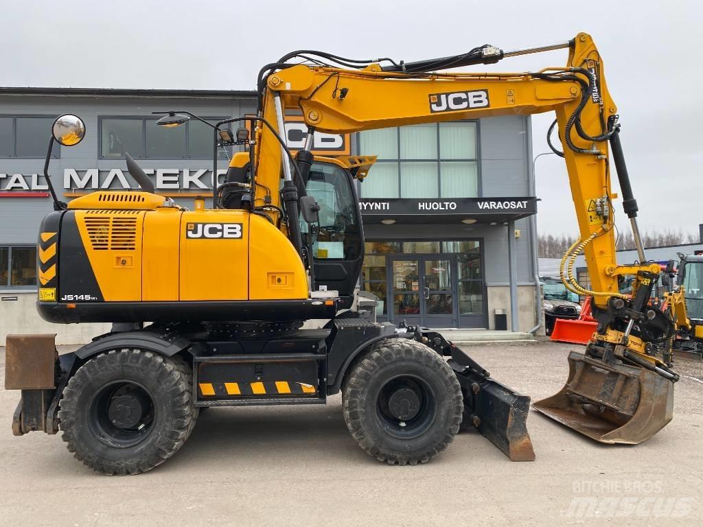 JCB JS145W TAB T4F Bageri na kotačima